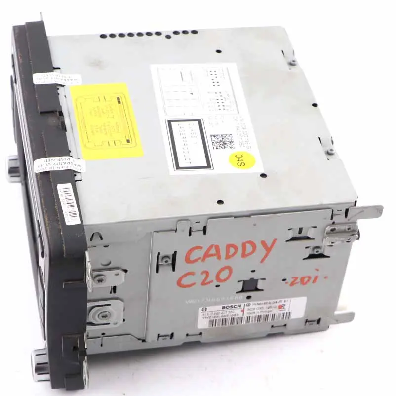 VW Volkswagen Caddy Mk2 Radio Head Unit RNS DAB Media Player Unit - SKU 3C8035195G - Part number 3C8035195G