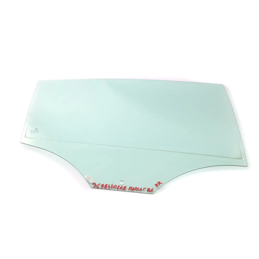 VW Volkswagen Passat B6 Window Glass Rear Door Right O/S Glazing AS2 - SKU 3C9845026B - Part number 3C9845026B