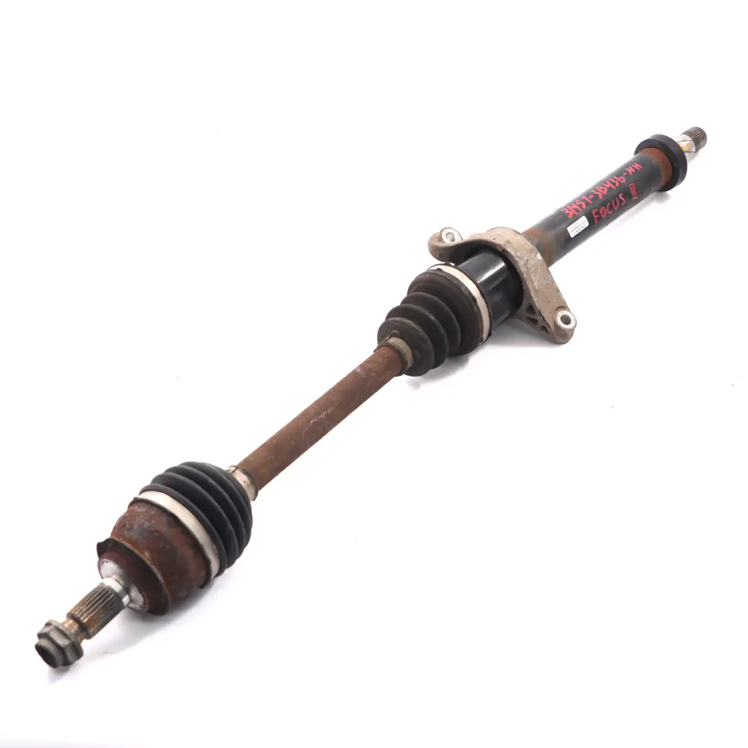 Ford Focus MK2 C-Max 2.0 TDCi Driveshaft Front Right O/S Shaft - SKU 3M513B436NH - Part number 3M513B436NH