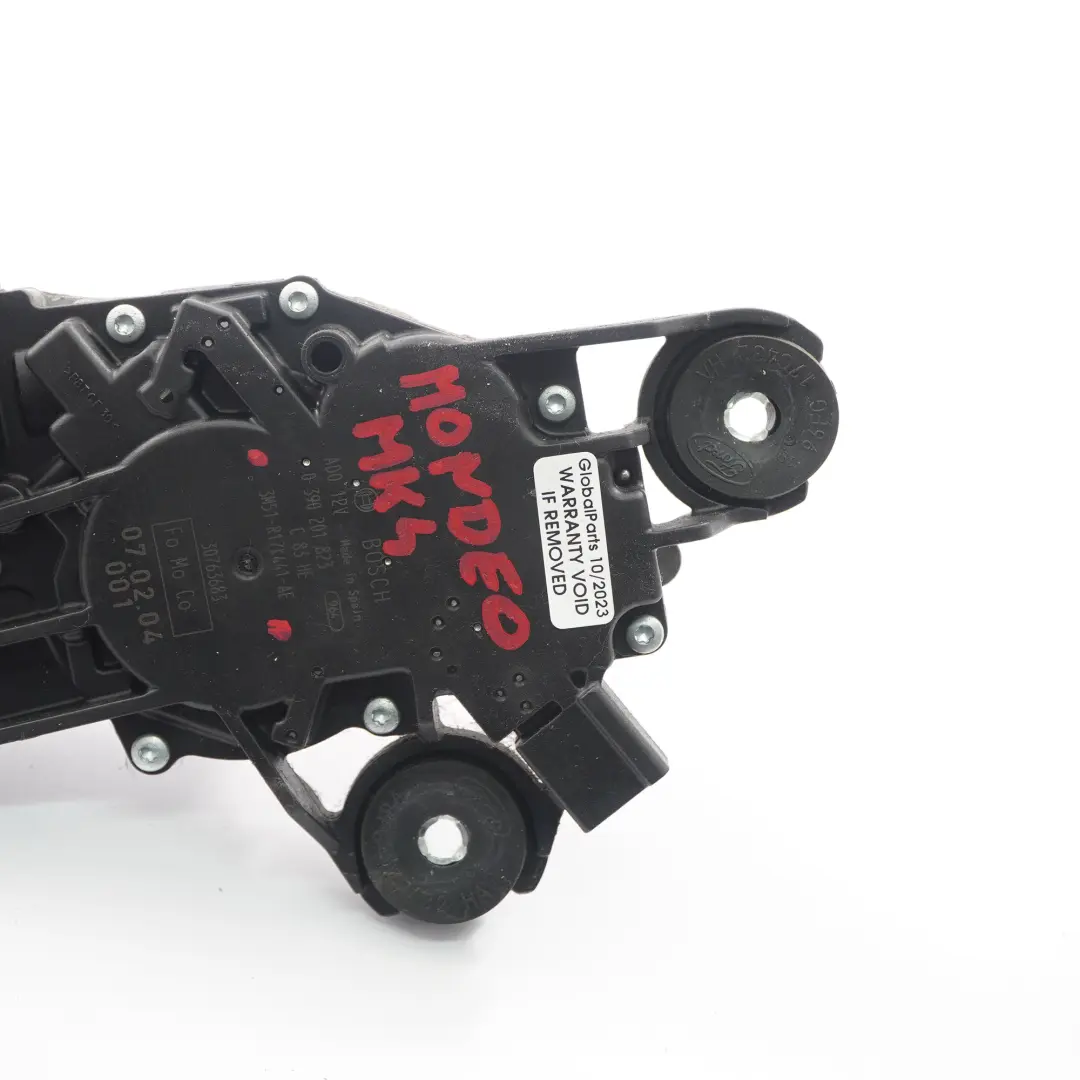 Ford Mondeo MK4 Turnier Rear Wiper Motor Window Tailgate Mechanism - SKU 3M51R17K441AE - Part number 3M51R17K441AE