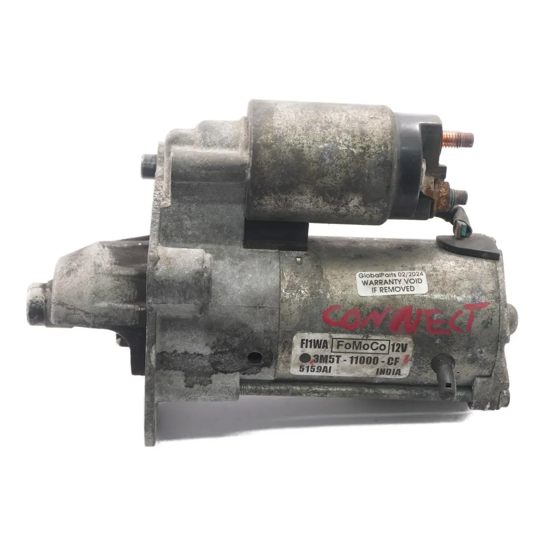 Ford Transit Connect Motor de arranque Actuador motor Diesel 1.6 - SKU 3M5T-11000-CF - Número de pieza 3M5T-11000-CF