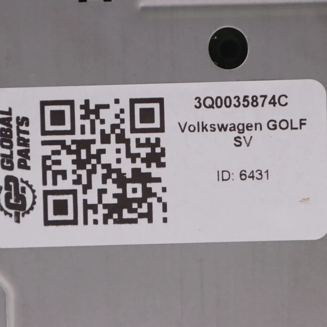 Radio Czytnik Nawigacji do Volkswagen Golf SV Tiguan Passat o numerze 3Q0035874C Volkswagen Golf SV Tiguan Passat Radio Czytnik Nawigacji - SKU 3Q0035874C - Numer Części 3Q0035874C