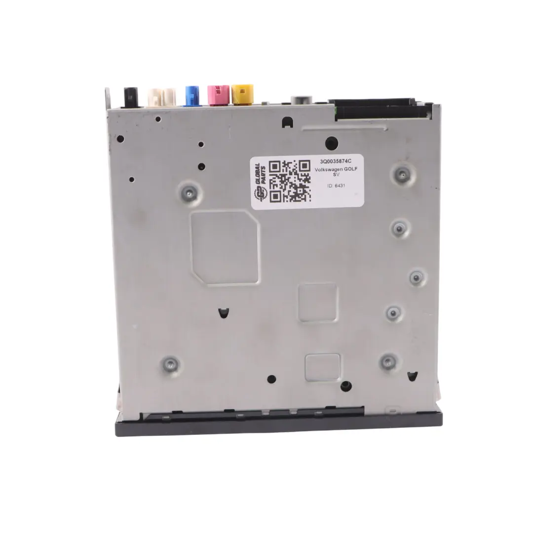 Stereo Radio Sat Nav Hauptgerät für Volkswagen Golf SV Tiguan Passat mit Teilenummer 3Q0035874C Volkswagen Golf SV Tiguan Passat Stereo Radio Sat Nav Hauptgerät - SKU 3Q0035874C - Teilenummer 3Q0035874C