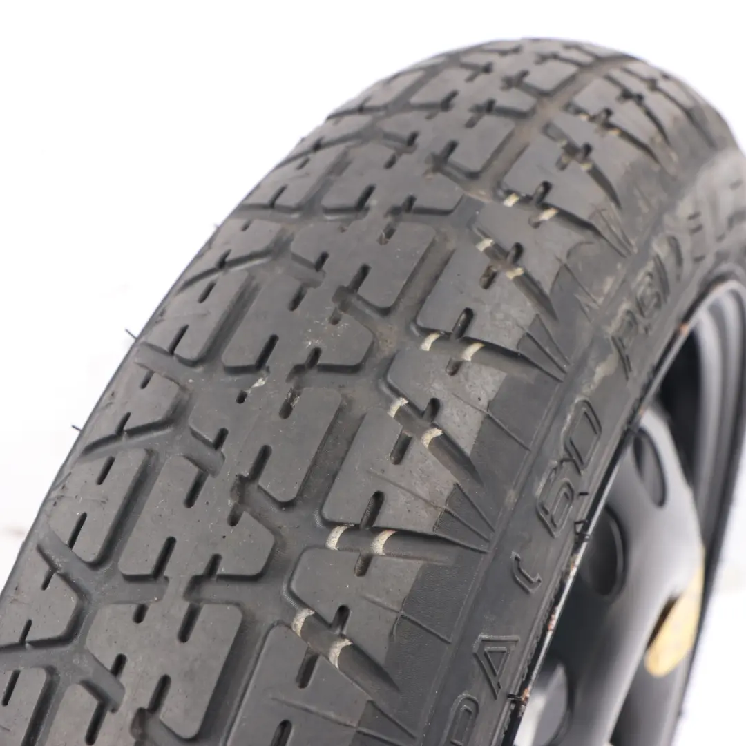 Spare Steel Wheel Rim 15" ET:40 4J Dunlop 125/70 to Nissan Note with Part number 403009U07A Nissan Note Spare Steel Wheel Rim 15" ET:40 4J Dunlop 125/70 - SKU 403009U07A - Part number 403009U07A