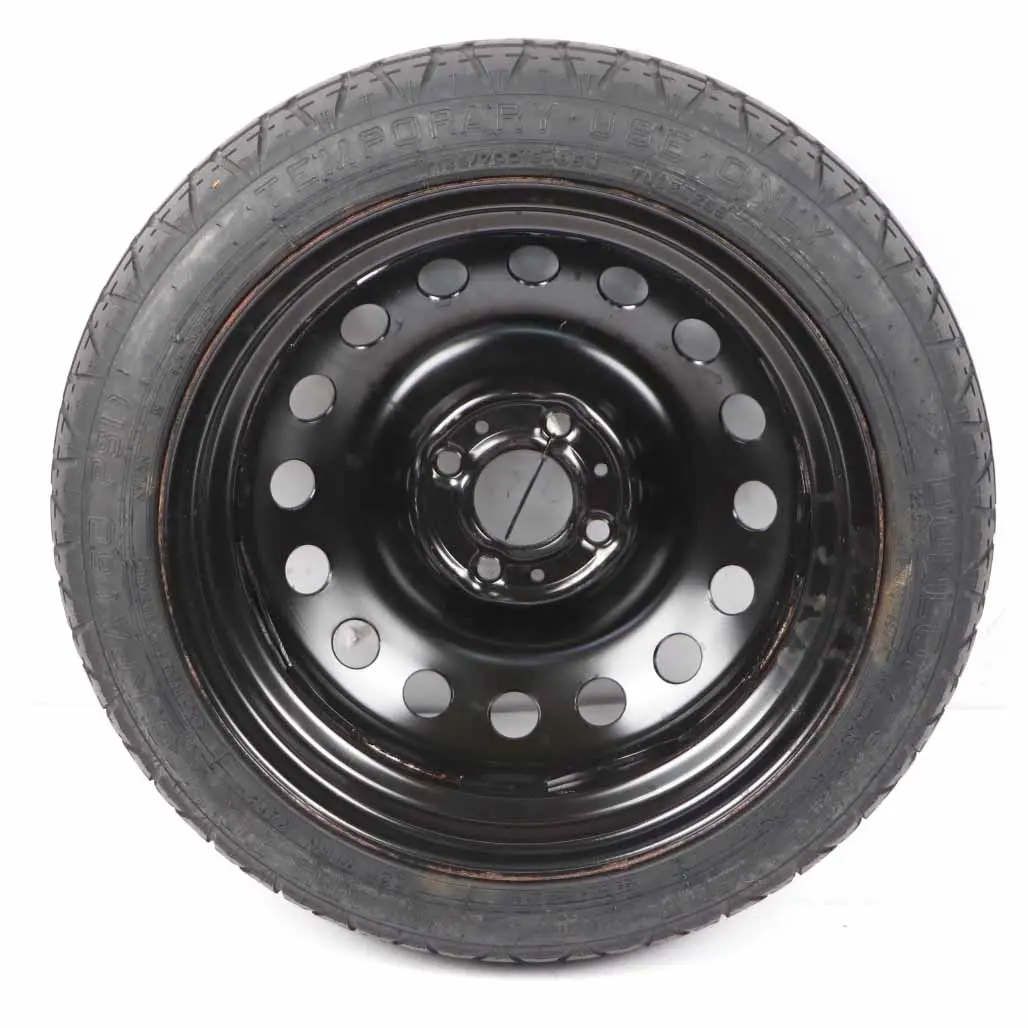 Nissan Note Spare Steel Wheel Rim 15" ET:40 4J Dunlop 125/70 - SKU 403009U07A - Part number 403009U07A