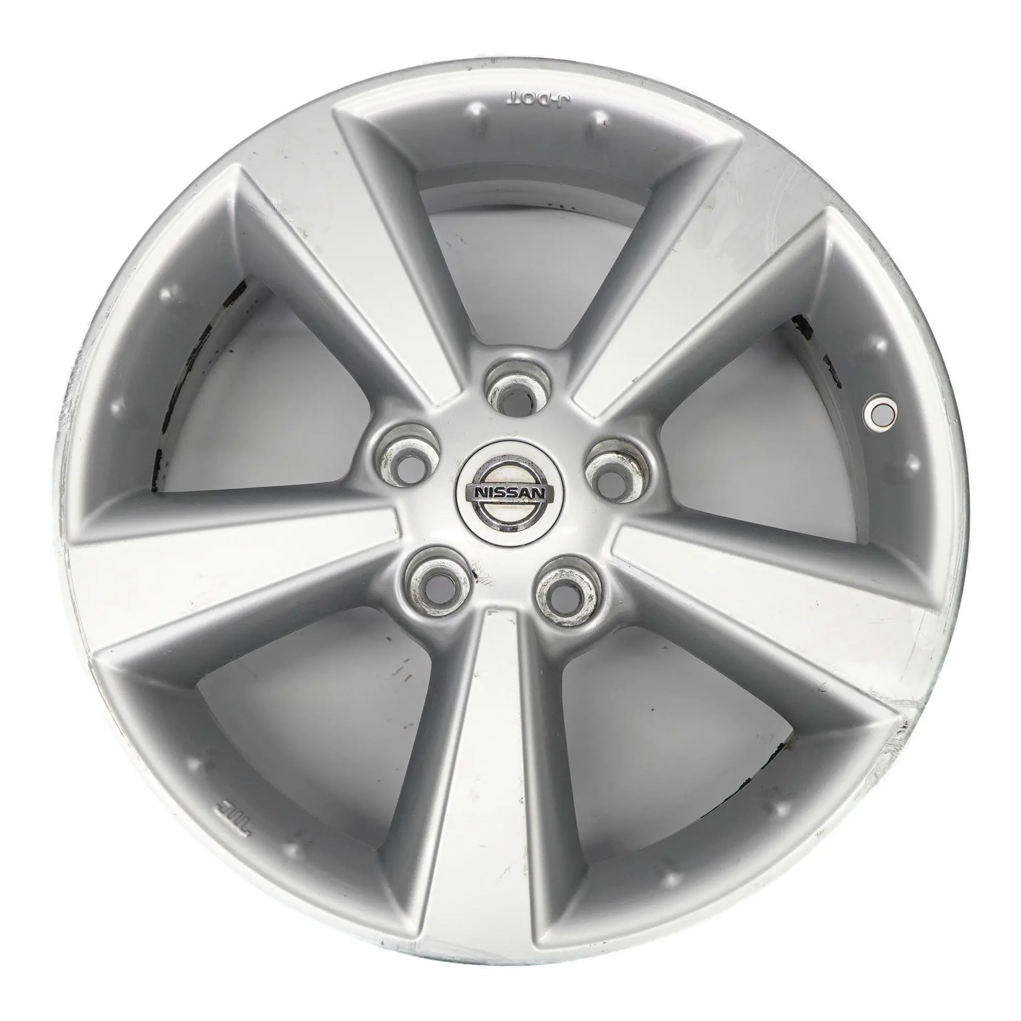 Nissan Qashqai J10 Srebrna felga aluminiowa 17" ET:40 6.5J 40300EY17C
