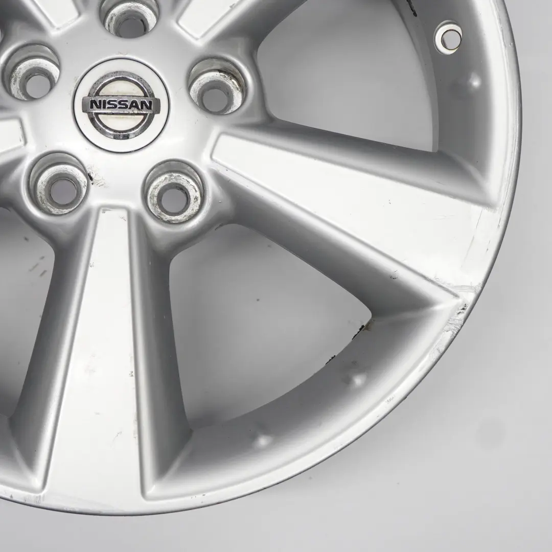 Nissan Qashqai J10 Silver Alloy Wheel Rim 17" ET:40 6.5J - SKU 40300EY17C-1 - Part number 40300EY17C