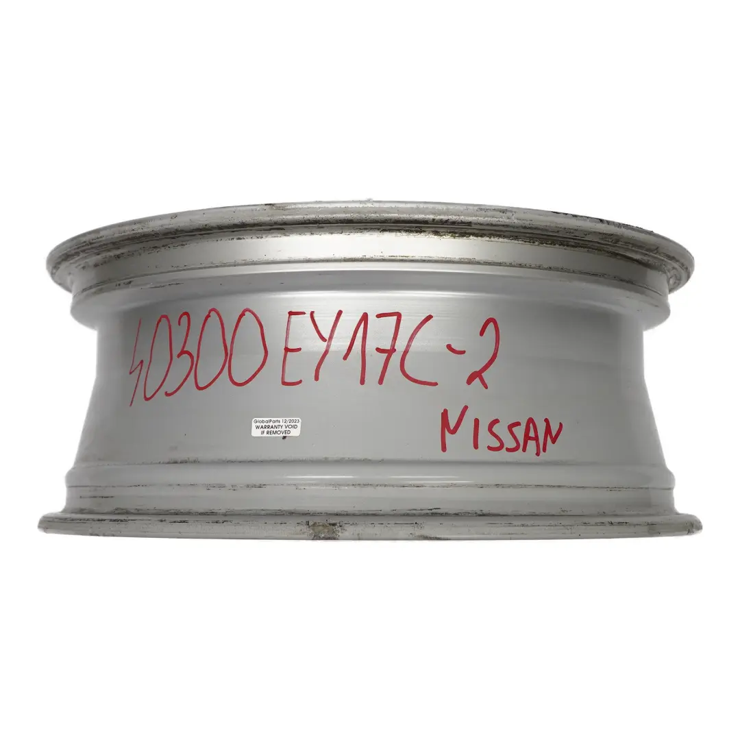 Nissan Qashqai J10 Srebrna felga aluminiowa 17" ET:40 6.5J - SKU 40300EY17C-2 - Numer Części 40300EY17C