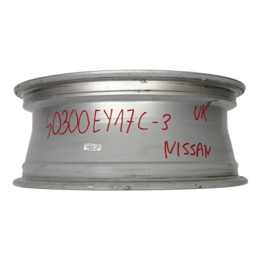Alloy Wheel Rim 17" ET:40 6.5J to Nissan Qashqai J10 Silver with Part number 40300EY17C Nissan Qashqai J10 Silver Alloy Wheel Rim 17" ET:40 6.5J - SKU 40300EY17C-3 - Part number 40300EY17C