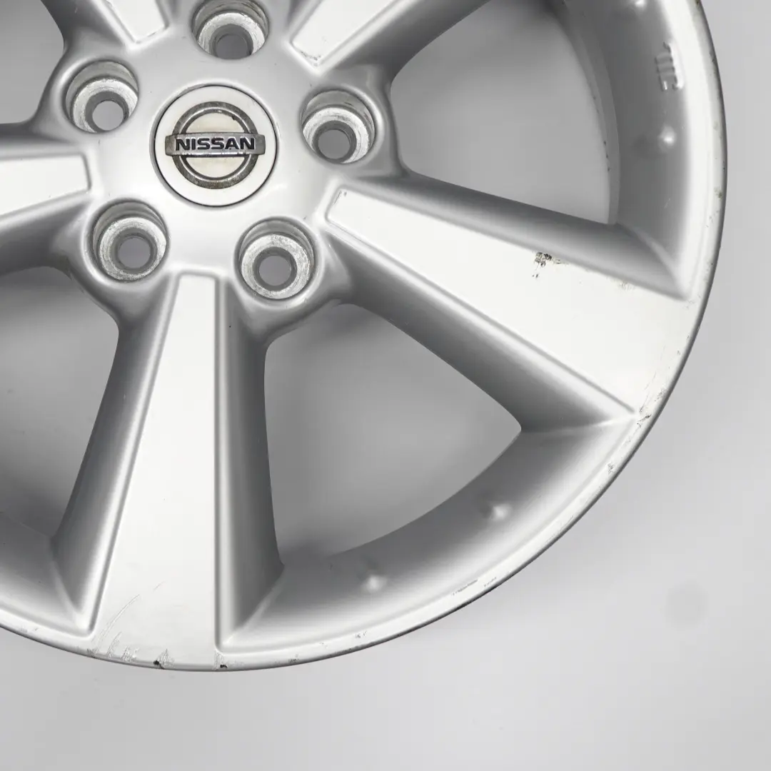 Alloy Wheel Rim 17" ET:40 6.5J to Nissan Qashqai J10 Silver with Part number 40300EY17C Nissan Qashqai J10 Silver Alloy Wheel Rim 17" ET:40 6.5J - SKU 40300EY17C-3 - Part number 40300EY17C