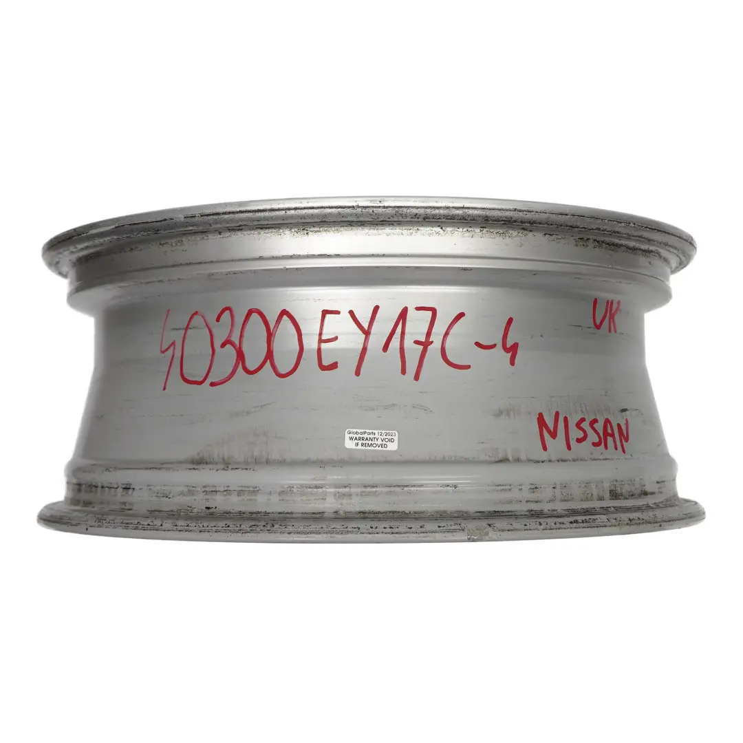 Alloy Wheel Rim 17" ET:40 6.5J to Nissan Qashqai J10 Silver with Part number 40300EY17C Nissan Qashqai J10 Silver Alloy Wheel Rim 17" ET:40 6.5J - SKU 40300EY17C-4 - Part number 40300EY17C
