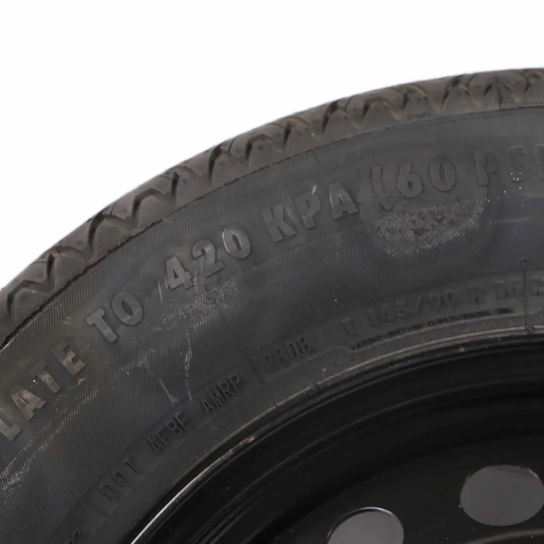Nissan Qashqai J10 Llanta de acero de repuesto 16" ET:40 6,5J D0300JD01B - SKU 40300JD077 - Número de pieza 40300JD077