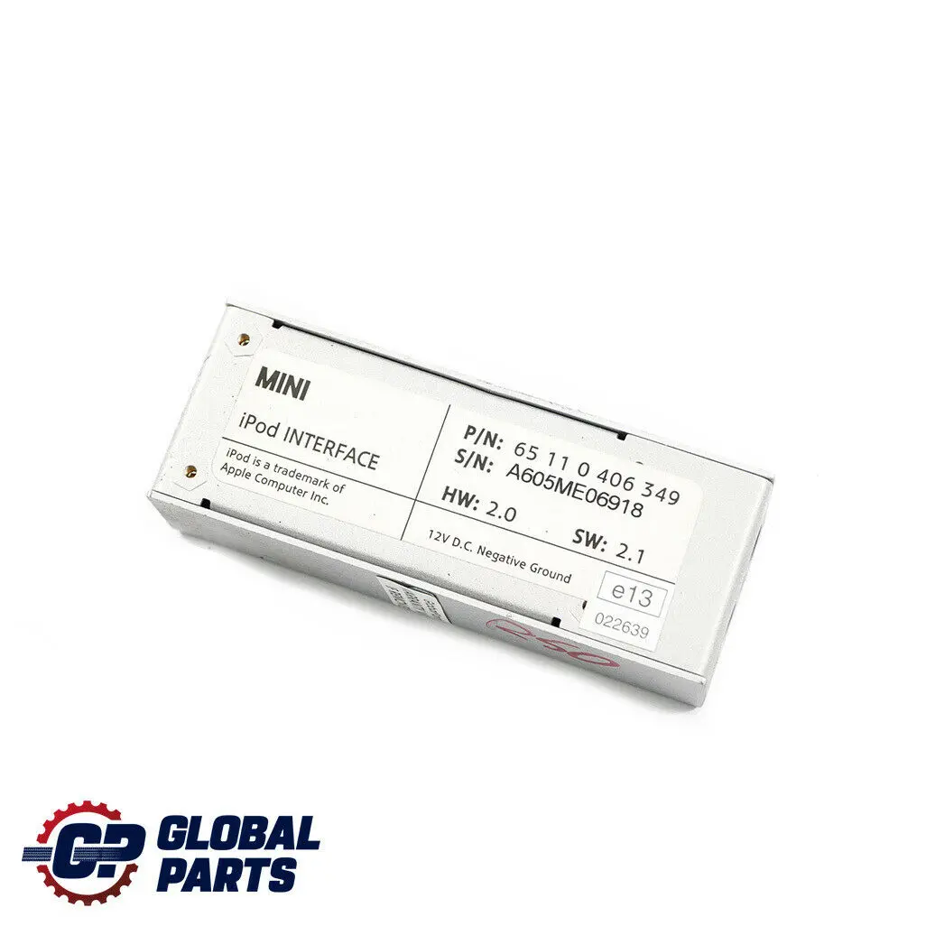 iPod Interface Steuergerät Modul 0 für Mini Cooper One R50 R52 R53 mit Teilenummer 0406349 Mini Cooper One R50 R52 R53 iPod Interface Steuergerät Modul 0 - SKU 406349 - Teilenummer 0406349