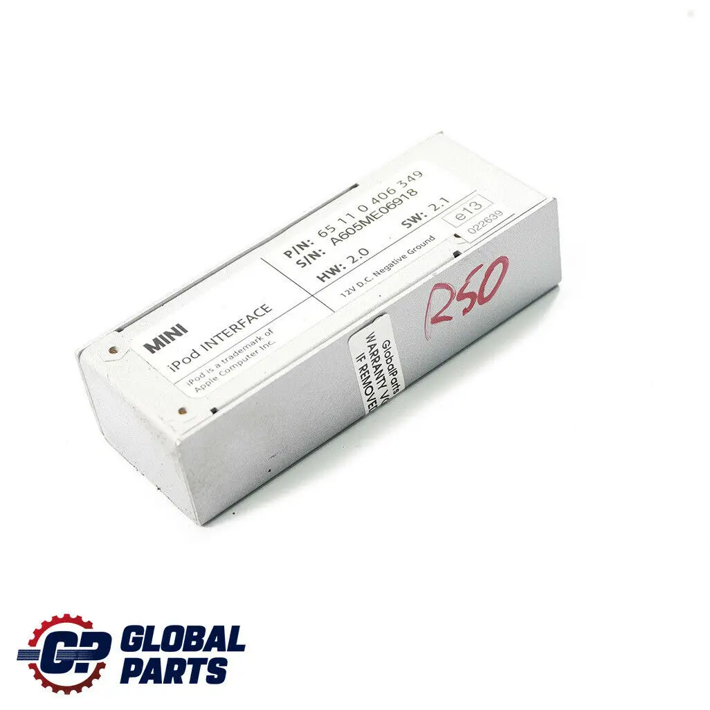 Mini Cooper One R50 R52 R53 Modulo Unità Di Controllo Interfaccia iPod 0 - SKU 406349 - Numero di parte 0406349