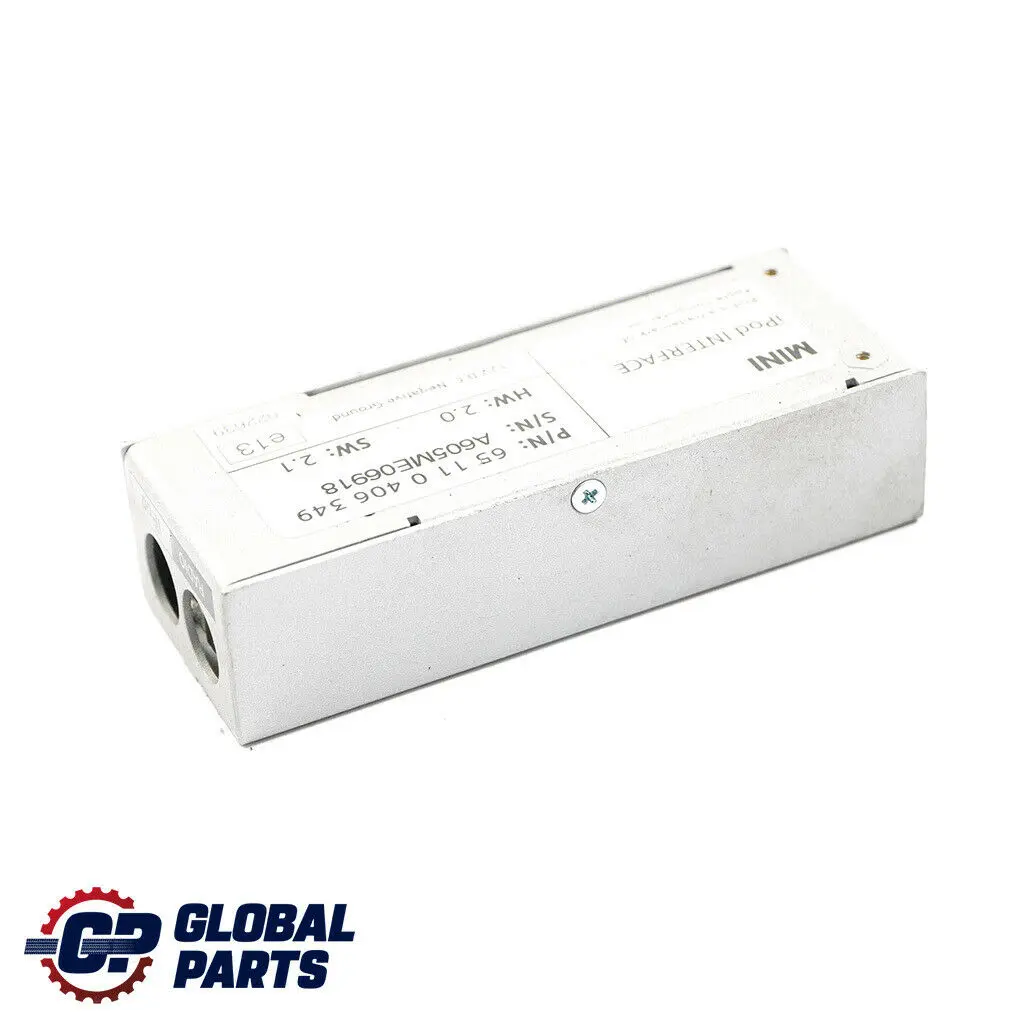 iPod Interface Control Unit Module 0 to Mini Cooper One R50 R52 R53 with Part number 0406349 Mini Cooper One R50 R52 R53 iPod Interface Control Unit Module 0 - SKU 406349 - Part number 0406349