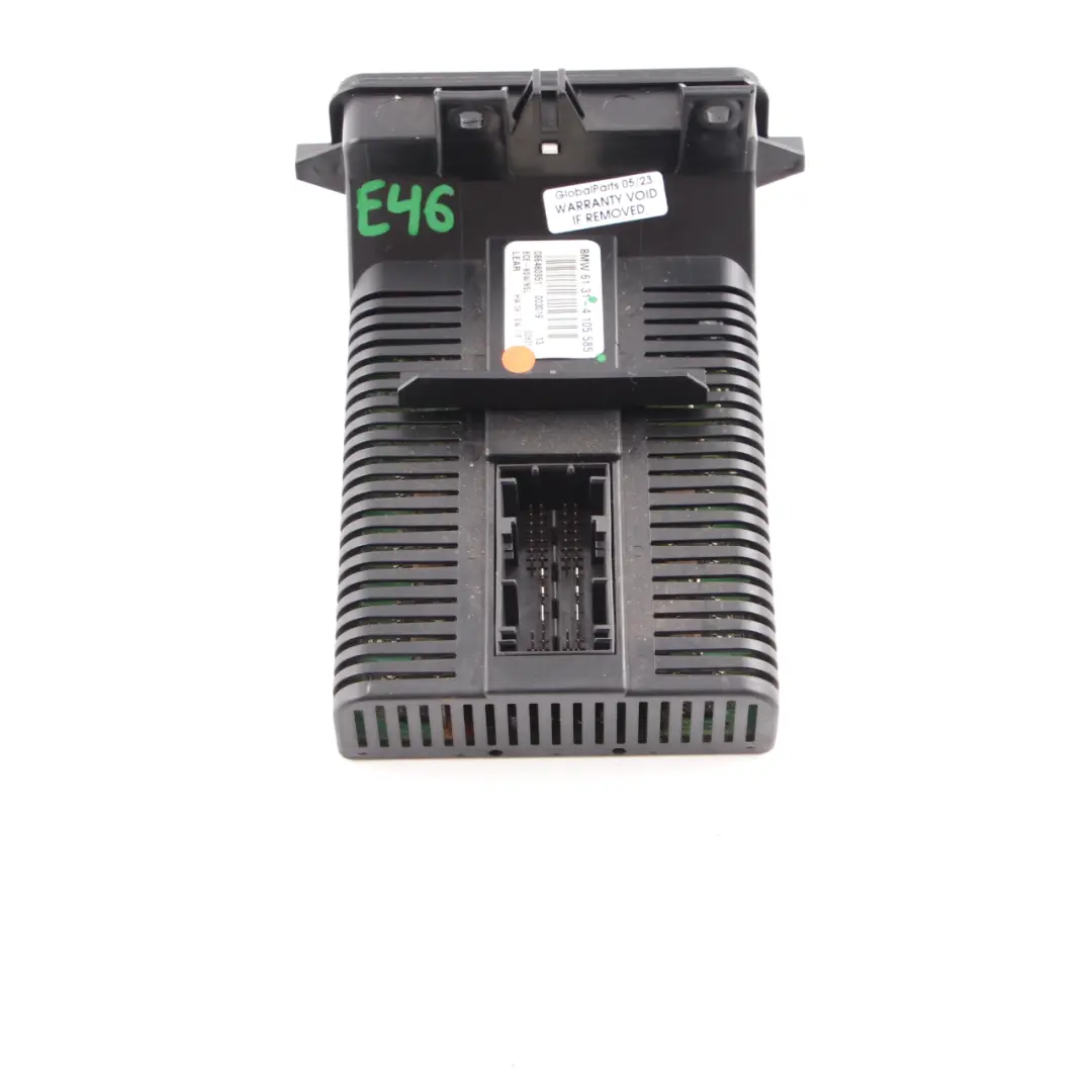Headlight Light Lamp Switch Control Unit Module Button Panel to BMW E46 with Part number 4105585 BMW E46 Headlight Light Lamp Switch Control Unit Module Button Panel - SKU 4105585 - Part number 4105585