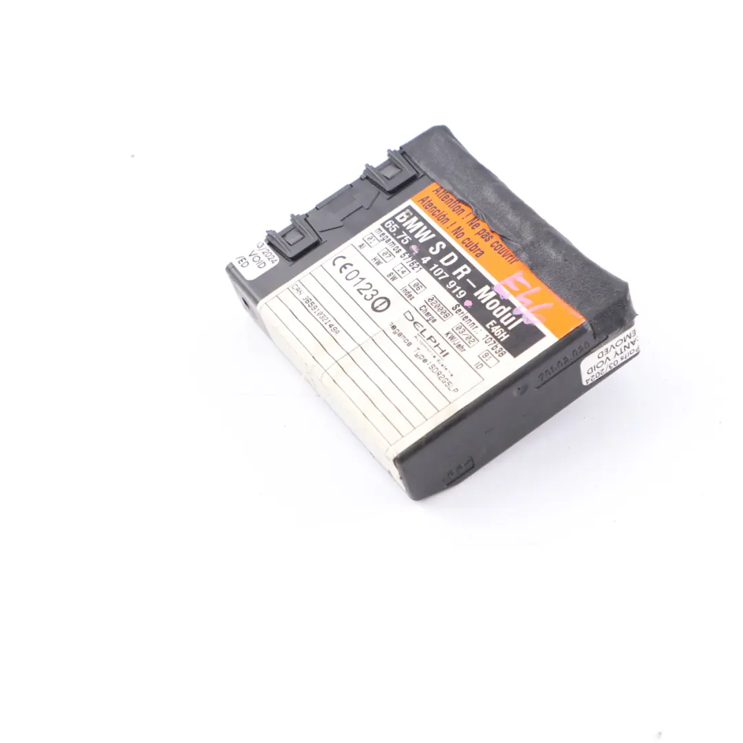 Alarm System Sensor Anti Theft Module Control Unit to BMW E46 Convertible with Part number 4107919 BMW E46 Convertible Alarm System Sensor Anti Theft Module Control Unit - SKU 4107919 - Part number 4107919