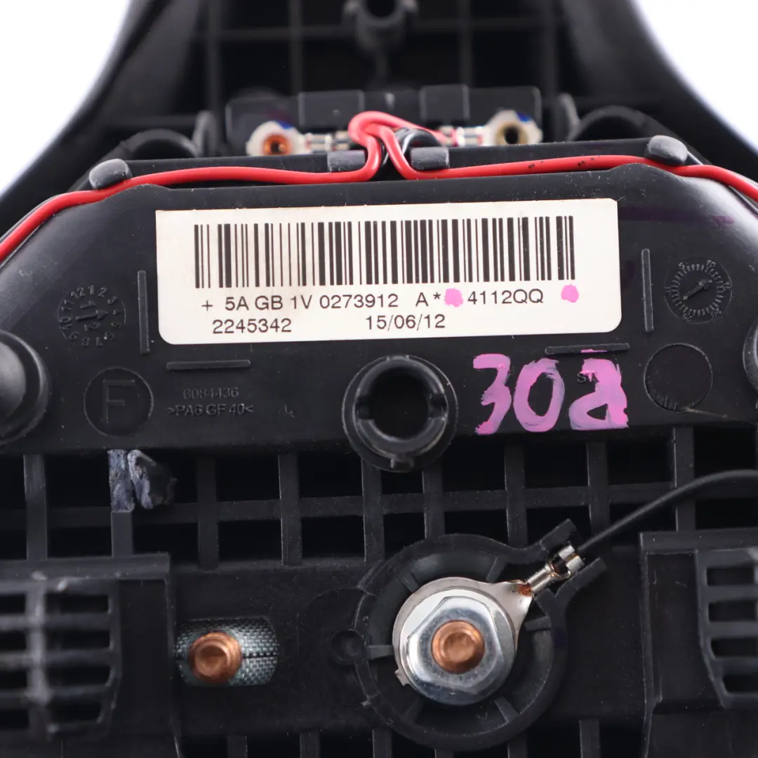 Steering Wheel Air Bag Driver Module Airbag Black to Peugeot 308 with Part number 4112QQ Peugeot 308 Steering Wheel Air Bag Driver Module Airbag Black - SKU 4112QQ - Part number 4112QQ