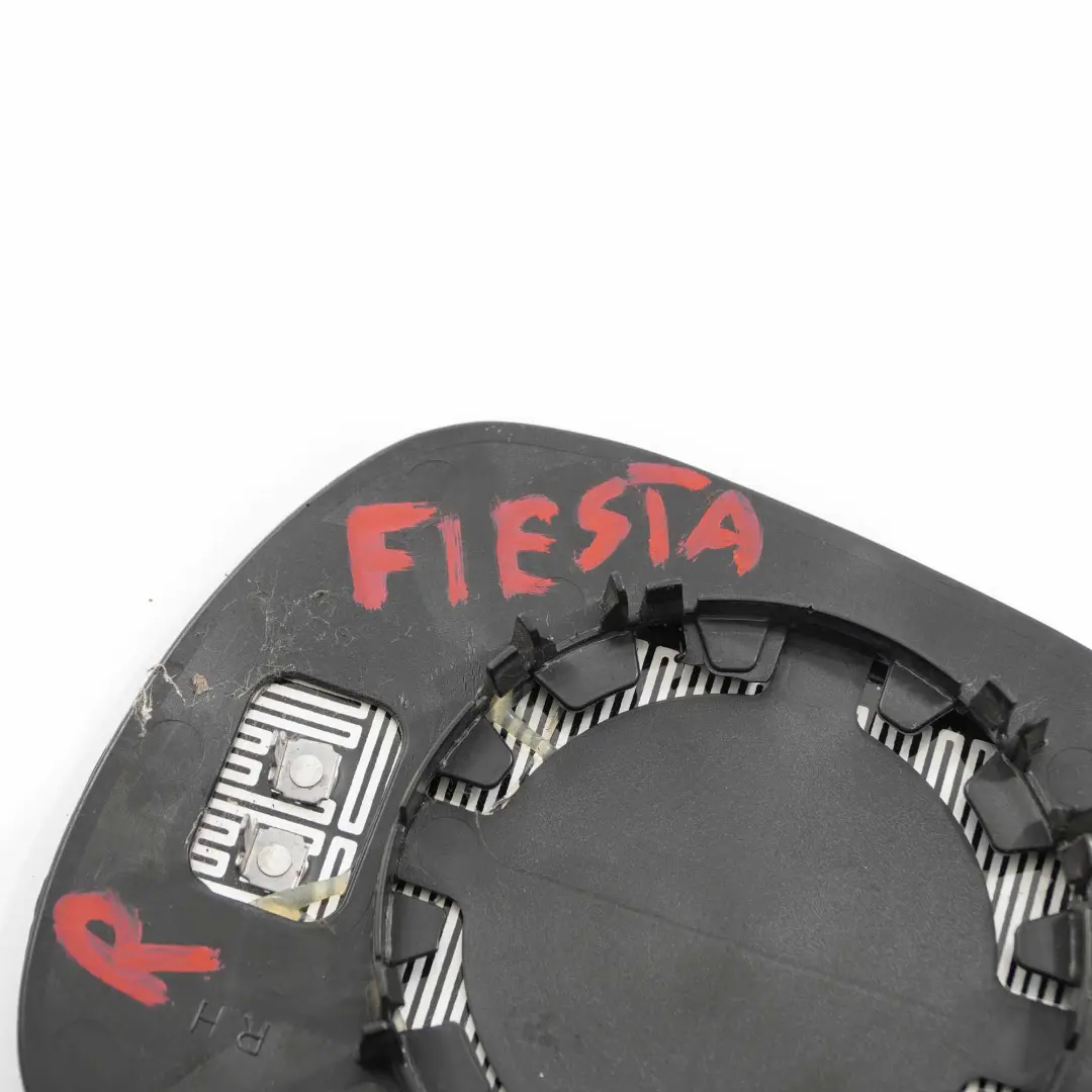 Wing Mirror Glass Right O/S Heated to Ford Fiesta MK7 with Part number 4201043 Ford Fiesta MK7 Wing Mirror Glass Right O/S Heated - SKU 4201043 - Part number 4201043