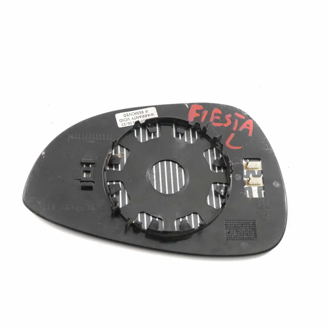 Wing Mirror Glass Left N/S Heated to Ford Fiesta MK7 with Part number 4202042 Ford Fiesta MK7 Wing Mirror Glass Left N/S Heated - SKU 4202042 - Part number 4202042