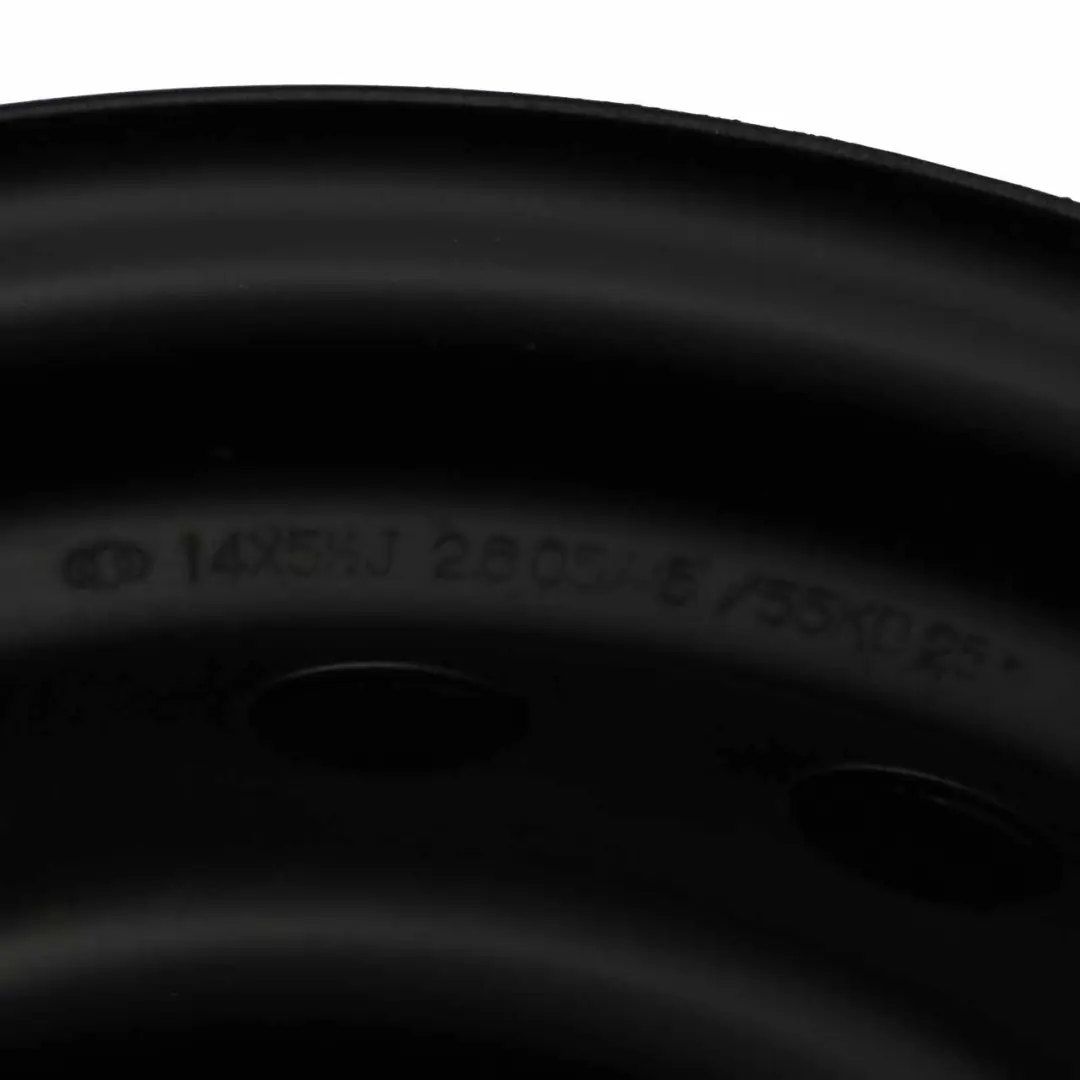 Toyota Corolla E12 Black Steel Wheel Rim 14" 5,5J 4x114,3 - SKU 42601A - Part number 42601A
