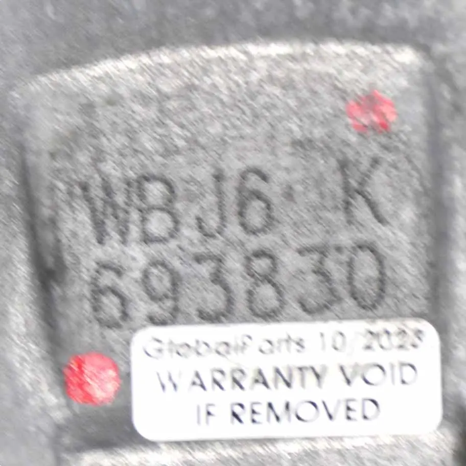 Manual Gearbox Kia Sportage 3 1.7 CRDi ZH78 6 Speed WBJ6K693830 WARRANTY - SKU 430032497 - Part number 430032497