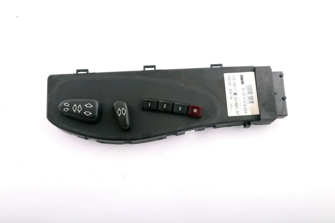 BMW X5 Series E53 Actuation Unit Panel Seat Switch Front Right O/S - SKU 4318624 - Part number 4318624