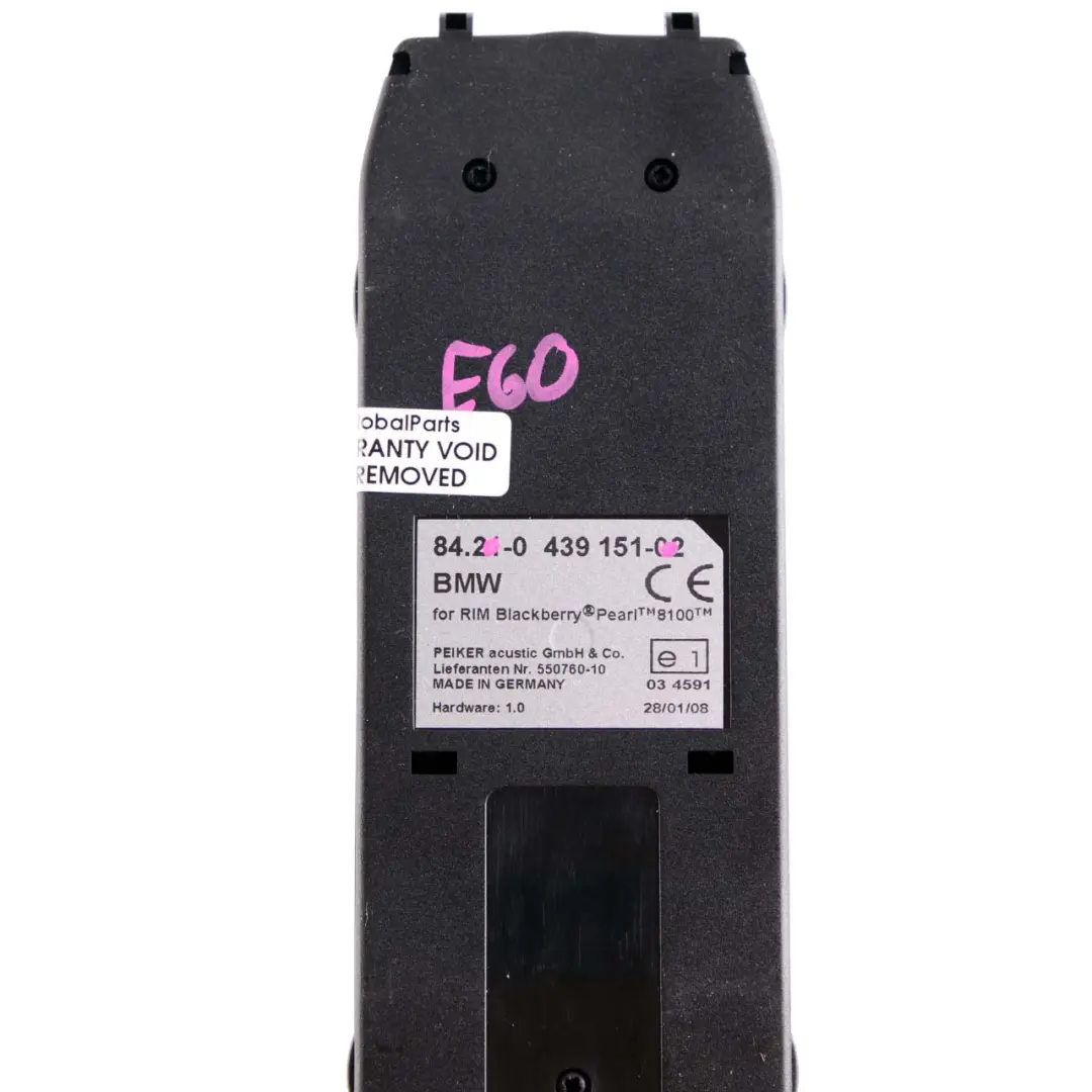 BMW E81 E87 E90 E91 E92 F20 F30 Telefono Adattatore a scatto 0 - SKU 439151 - Numero di parte 0439151