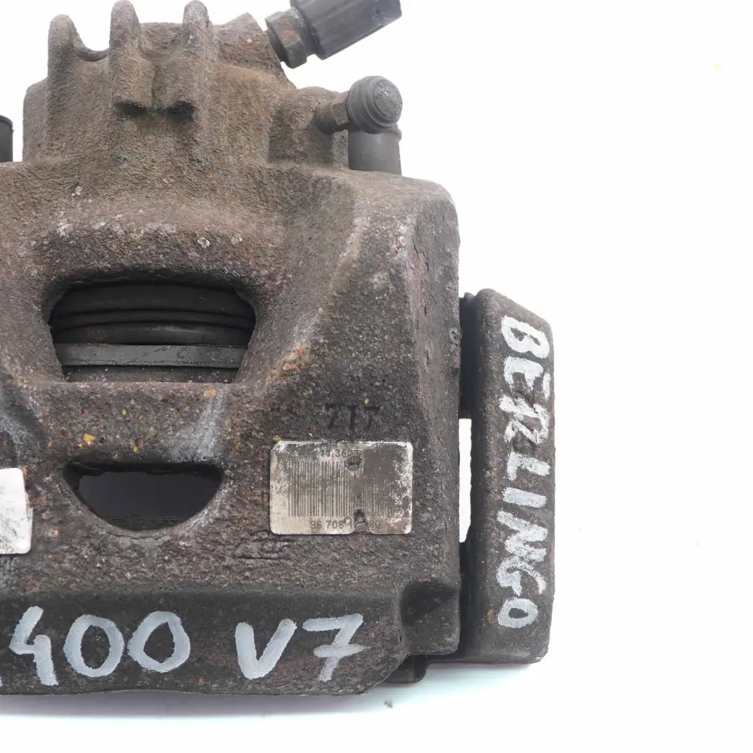 Citroen Berlingo Brake Caliper Front Left N/S Wheel Brake to with Part number 4400V7 Citroen Berlingo Brake Caliper Front Left N/S Wheel Brake - SKU 4400V7 - Part number 4400V7