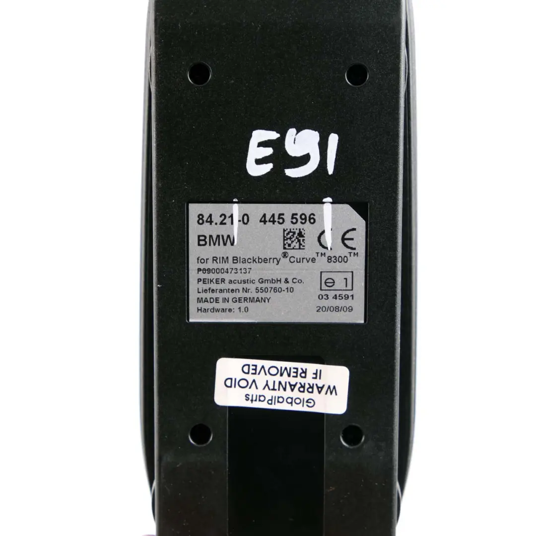 BMW 1 3 Series E81 E87 E90 F20 F21 F30 Basic Telephone Snap-in Adapter 0 - SKU 445596 - Part number 0445596