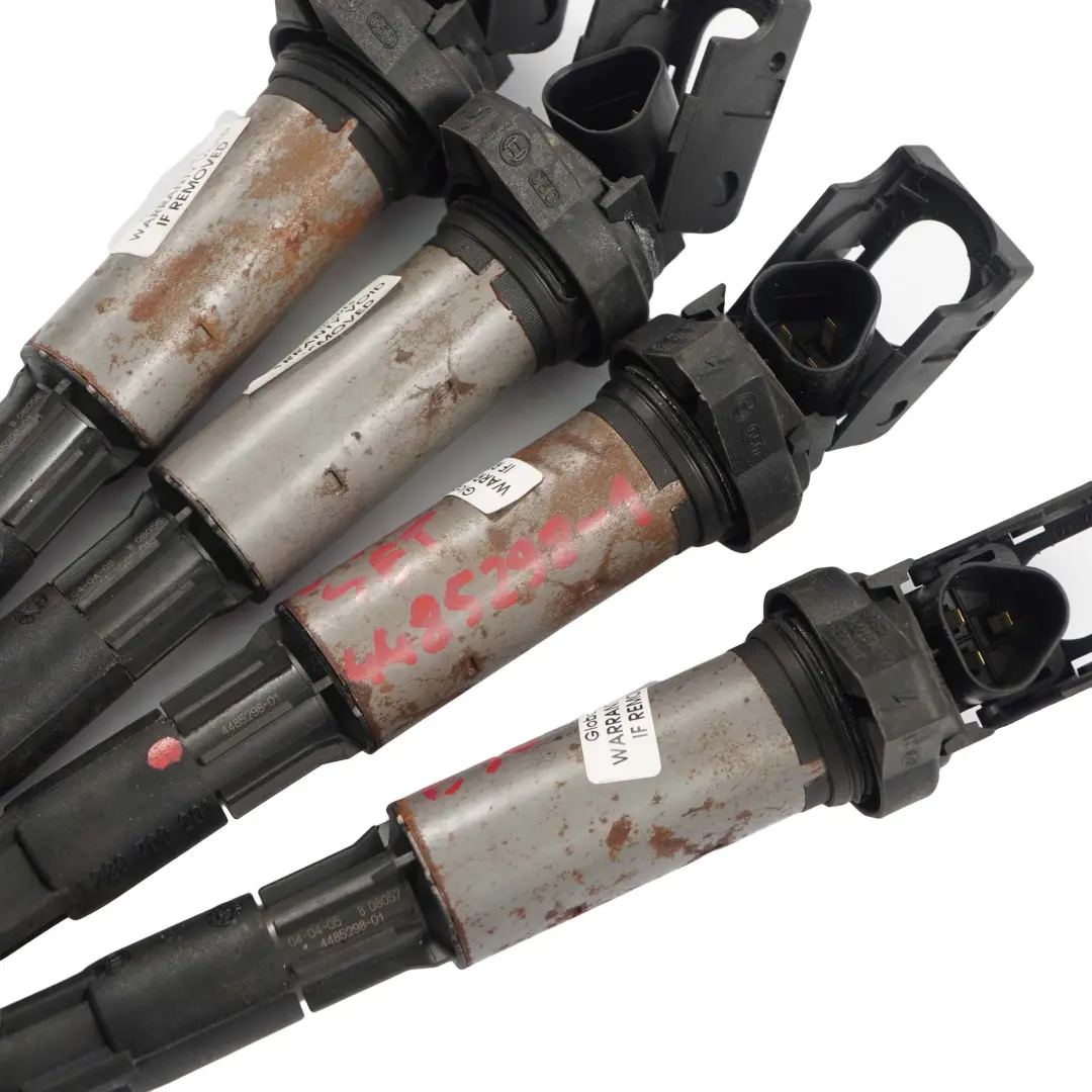 Ignition Coil Set Bosch to BMW E46 E53 E60 E87 E90 E91 F10 F20 F30 Petrol with Part number 4485298 BMW E46 E53 E60 E87 E90 E91 F10 F20 F30 Petrol Ignition Coil Set Bosch - SKU 4485298-1 - Part number 4485298