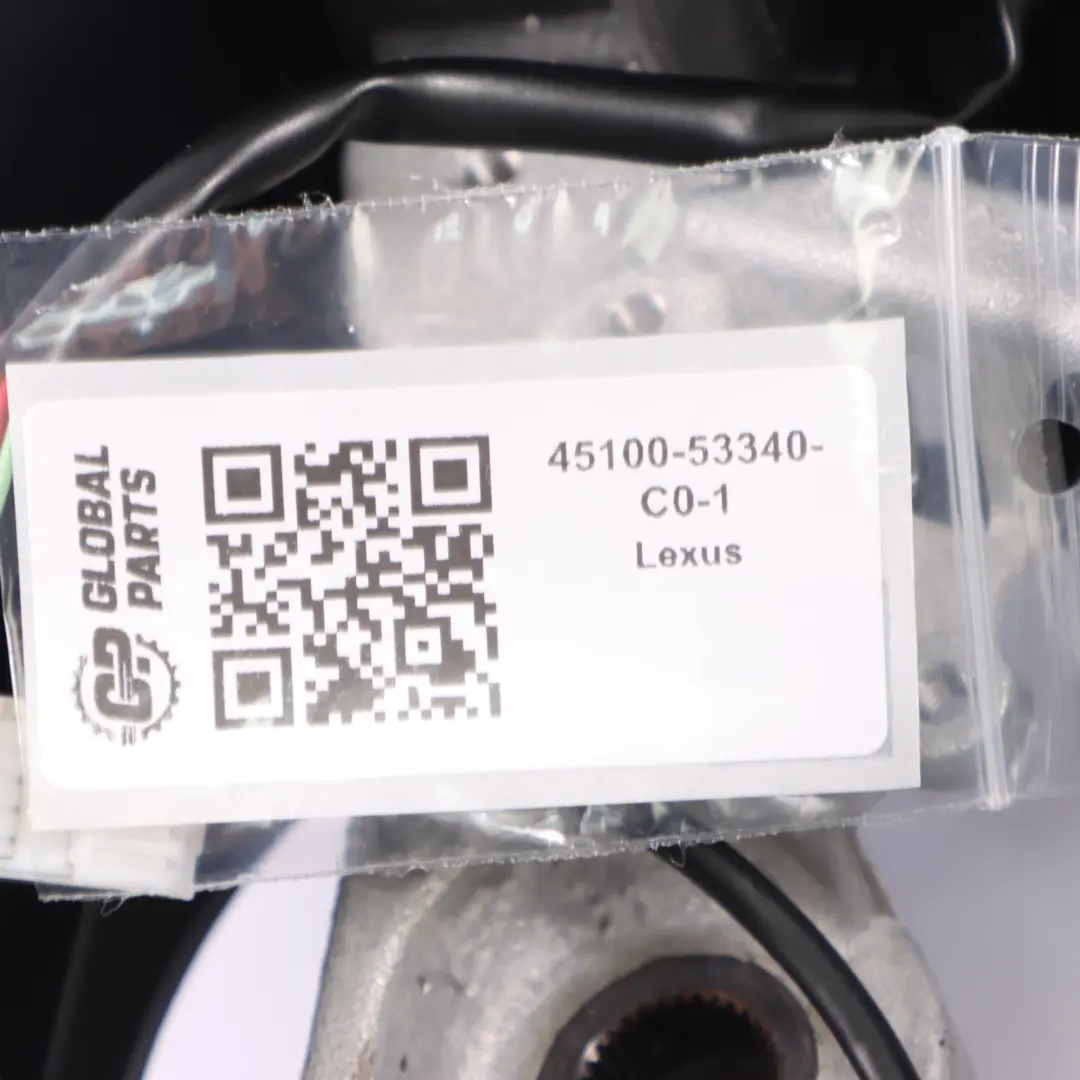 NUEVO volante de cuero negro multifunción para Lexus IS con número de pieza 45100-53340-C0 Lexus IS NUEVO volante de cuero negro multifunción - SKU 45100-53340-C0-1 - Número de pieza 45100-53340-C0