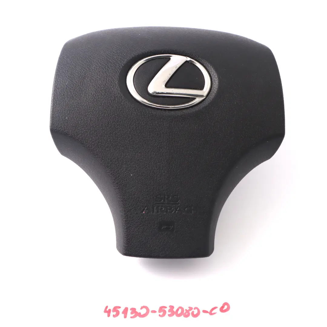 Module d'air au volant côté conducteur Noir pour Lexus IS à propos du numéro de pièce 45130-53080-C0 Lexus IS Module d'air au volant côté conducteur Noir - SKU 45130-53080-C0 - Numéro de pièce 45130-53080-C0