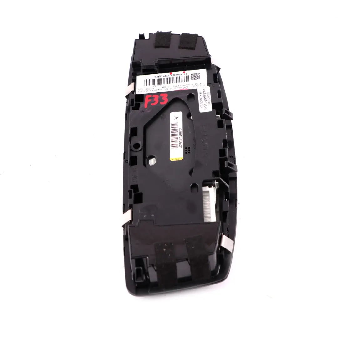 Roof Centre Function Light Panel Switch Unit Black to BMW 4 F33 F83 M4 with Part number 4527904 BMW 4 F33 F83 M4 Roof Centre Function Light Panel Switch Unit Black - SKU 4527904 - Part number 4527904