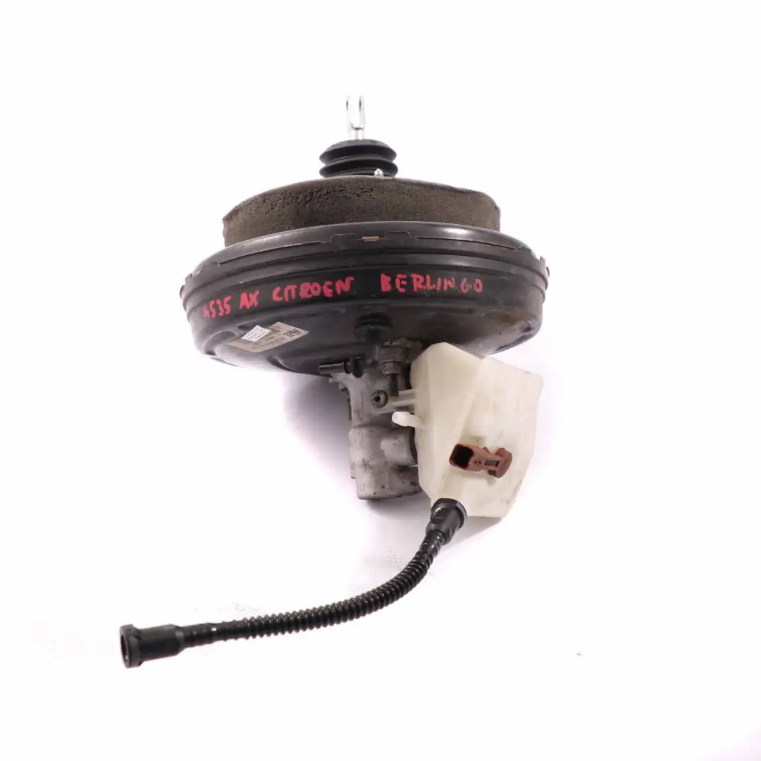 Citroen Berlingo Diesel Brake Booster Servo Master Cylinder Unit to with Part number 4535AX Citroen Berlingo Diesel Brake Booster Servo Master Cylinder Unit - SKU 4535AX - Part number 4535AX