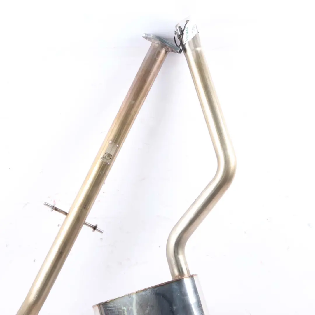 Exhaust Silencer Muffler Back Box Pipe Single Tip to Mini R50 Scorpion Rear with Part number 462BM39 Mini R50 Scorpion Rear Exhaust Silencer Muffler Back Box Pipe Single Tip - SKU 462BM39 - Part number 462BM39