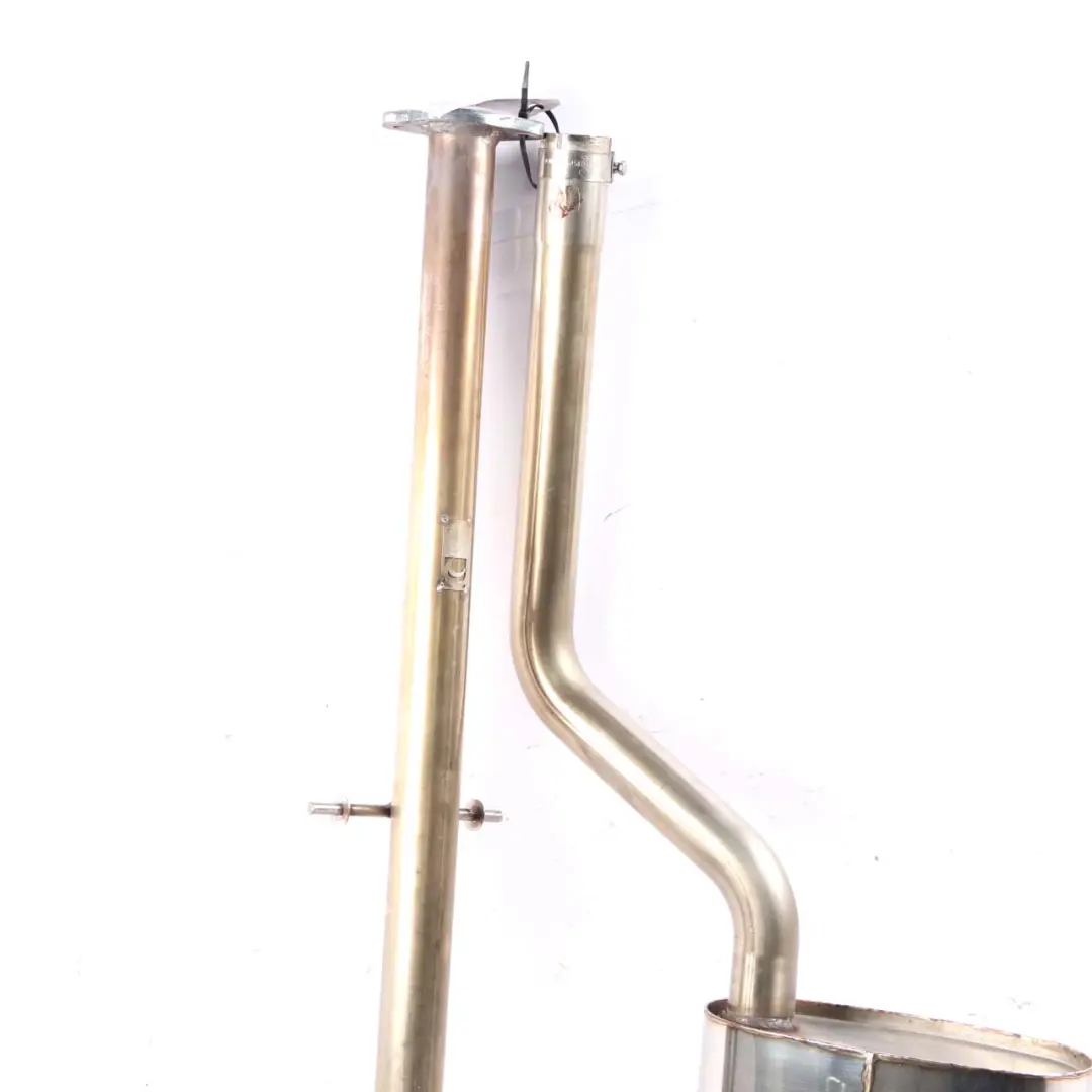 Exhaust Silencer Muffler Back Box Pipe Single Tip to Mini R50 Scorpion Rear with Part number 462BM39 Mini R50 Scorpion Rear Exhaust Silencer Muffler Back Box Pipe Single Tip - SKU 462BM39 - Part number 462BM39