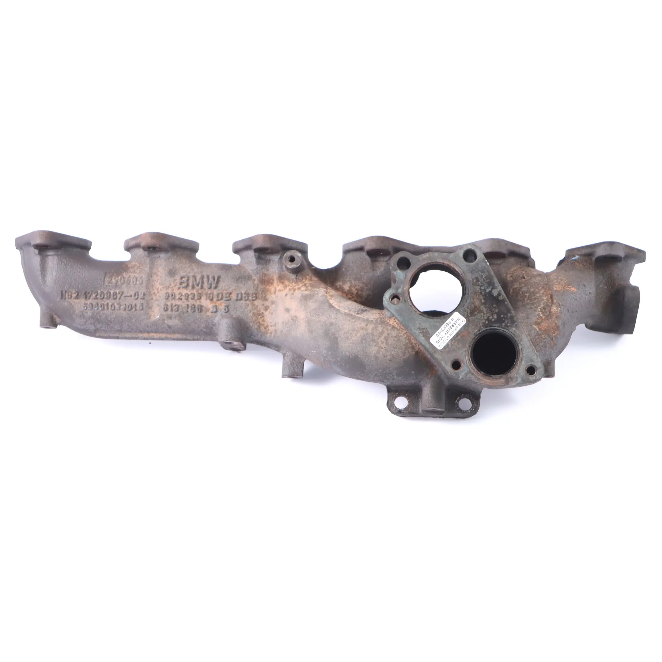 Escape BMW X3 E83 3.0d Diesel Colector de escape Cabezal 4720967