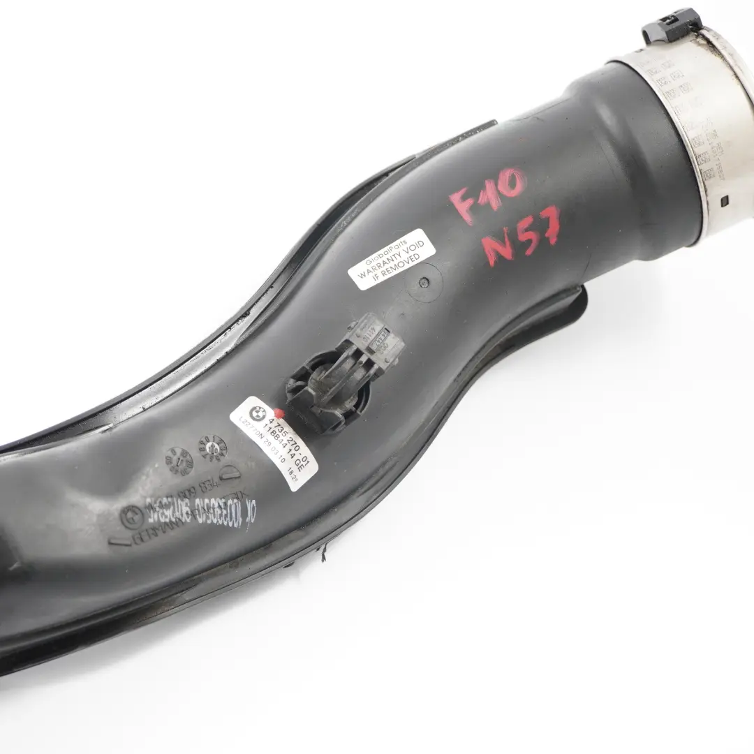 Air Charge Line BMW F01 F02 F10 F11 N57 Engine Intake Manifold Air Hose - SKU 4735270 - Part number 4735270