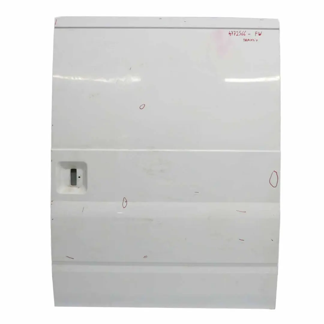 Sliding Door Rear Left N/S High Roof Side Door Frozen White - Z2 to Ford Transit with Part number 4772566 Ford Transit Sliding Door Rear Left N/S High Roof Side Door Frozen White - Z2 - SKU 4772566-FW - Part number 4772566