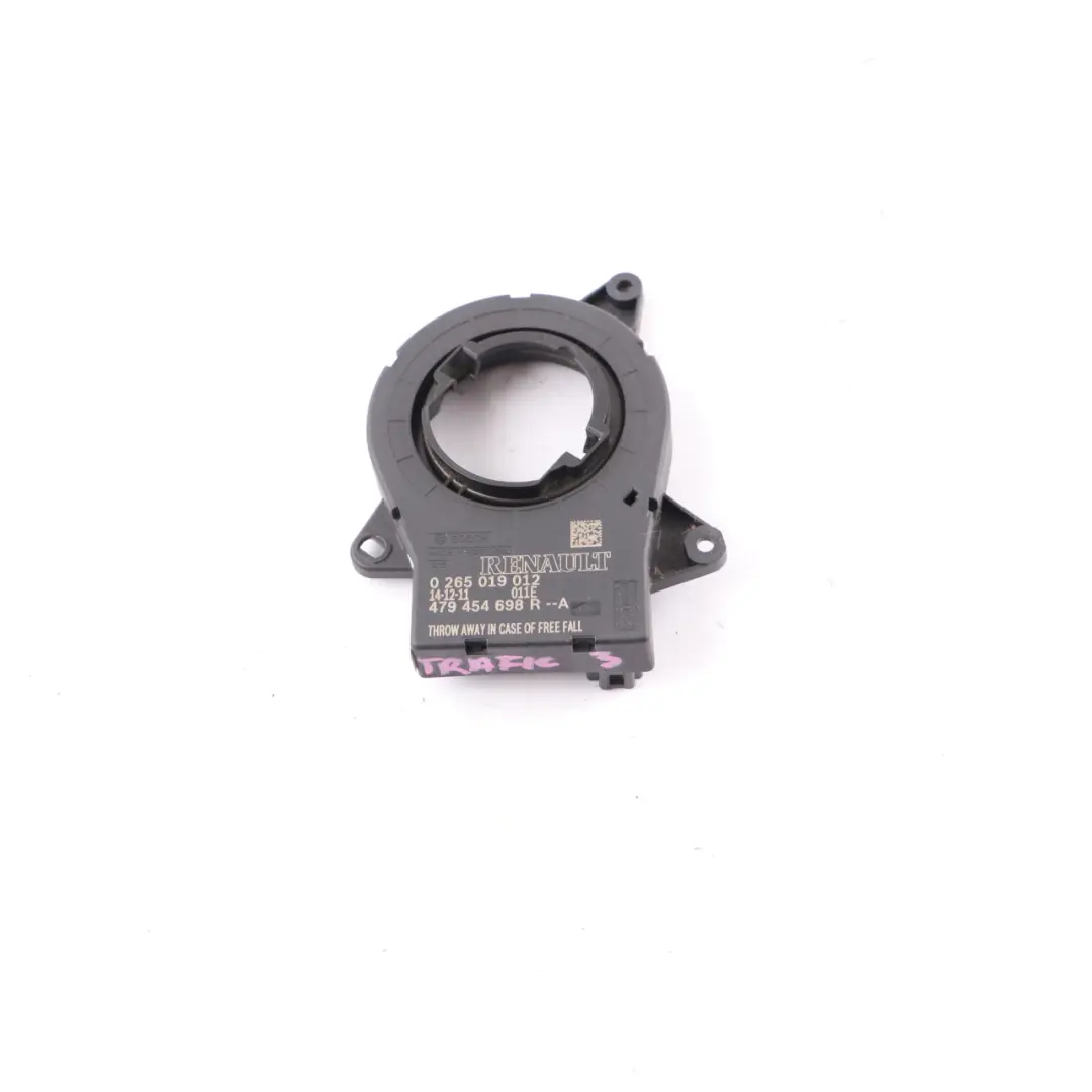 Sensor de ángulo de dirección Controlador Módulo Unidad Control para Renault Trafic 3 con número de pieza 479454698R Renault Trafic 3 Sensor de ángulo de dirección Controlador Módulo Unidad Control - SKU 479454698R - Número de pieza 479454698R