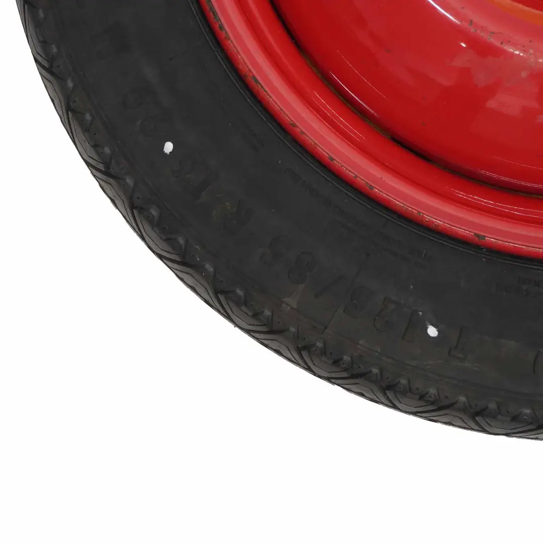 Ruota scorta Peugeot 3008 compatta acciaio R16 Pneumatico emergenza 125/85 per con numero di parte 47AR1 Ruota scorta Peugeot 3008 compatta acciaio R16 Pneumatico emergenza 125/85 - SKU 47AR1 - Numero di parte 47AR1