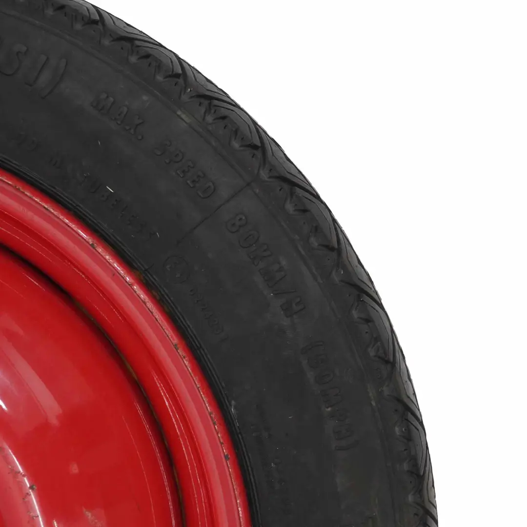 Rueda repuesto Peugeot 3008 compacta Acero R16 Neumático emergencia 125/85 para con número de pieza 47AR1 Rueda repuesto Peugeot 3008 compacta Acero R16 Neumático emergencia 125/85 - SKU 47AR1 - Número de pieza 47AR1