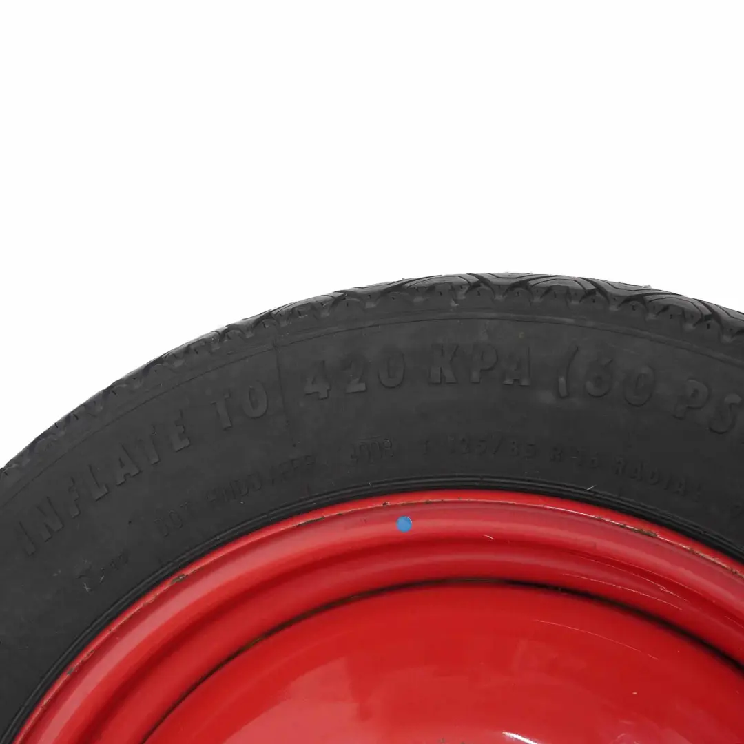  Spare Wheel Peugeot 3008 Compact Wheel Steel R16 Emergency Tyre 125/85 - SKU 47AR1 - Part number 47AR1