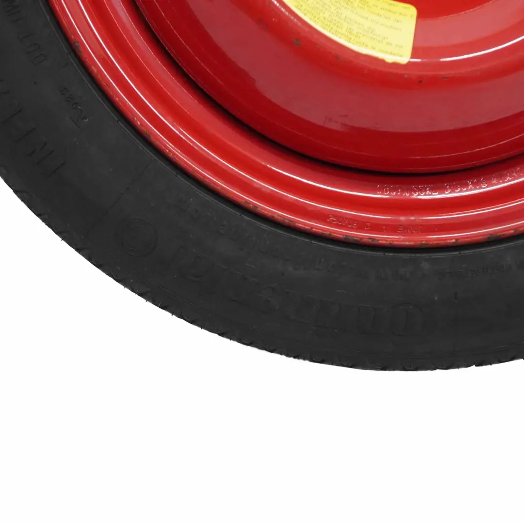 Spare Wheel Peugeot 3008 Compact Wheel Steel R16 Emergency Tyre 125/85 to with Part number 47AR1 Spare Wheel Peugeot 3008 Compact Wheel Steel R16 Emergency Tyre 125/85 - SKU 47AR1 - Part number 47AR1