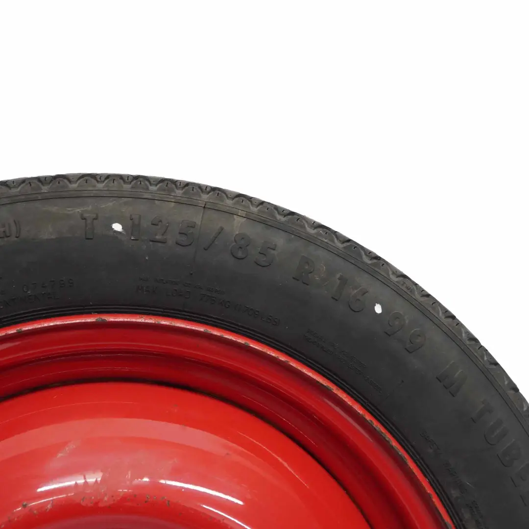 Koło Zapasowe R16 125/85 do Peugeot 3008 o numerze 47AR1 Peugeot 3008 Koło Zapasowe R16 125/85 - SKU 47AR1 - Numer Części 47AR1