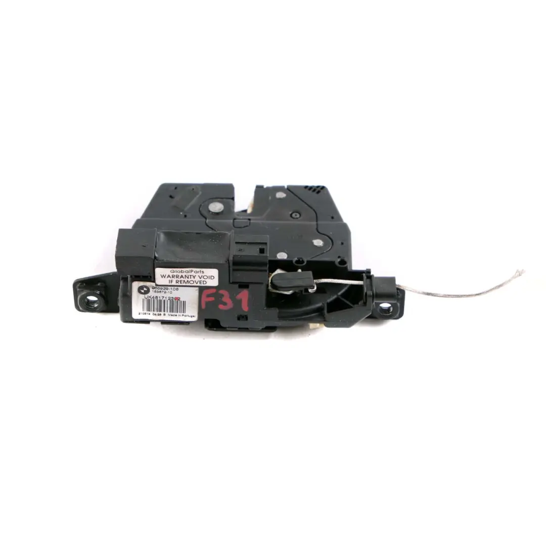 Serrure De Coffre Arrière pour BMW F31 à propos du numéro de pièce 4817123 BMW F31 Serrure De Coffre Arrière - SKU 4817123 - Numéro de pièce 4817123
