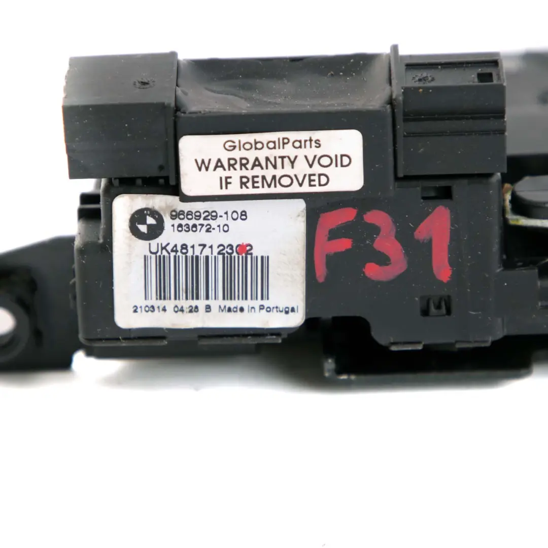 Kofferraumdeckelverriegelung Oben Hinten Kofferraumverschluss für BMW F31 mit Teilenummer 4817123 BMW F31 Kofferraumdeckelverriegelung Oben Hinten Kofferraumverschluss - SKU 4817123 - Teilenummer 4817123