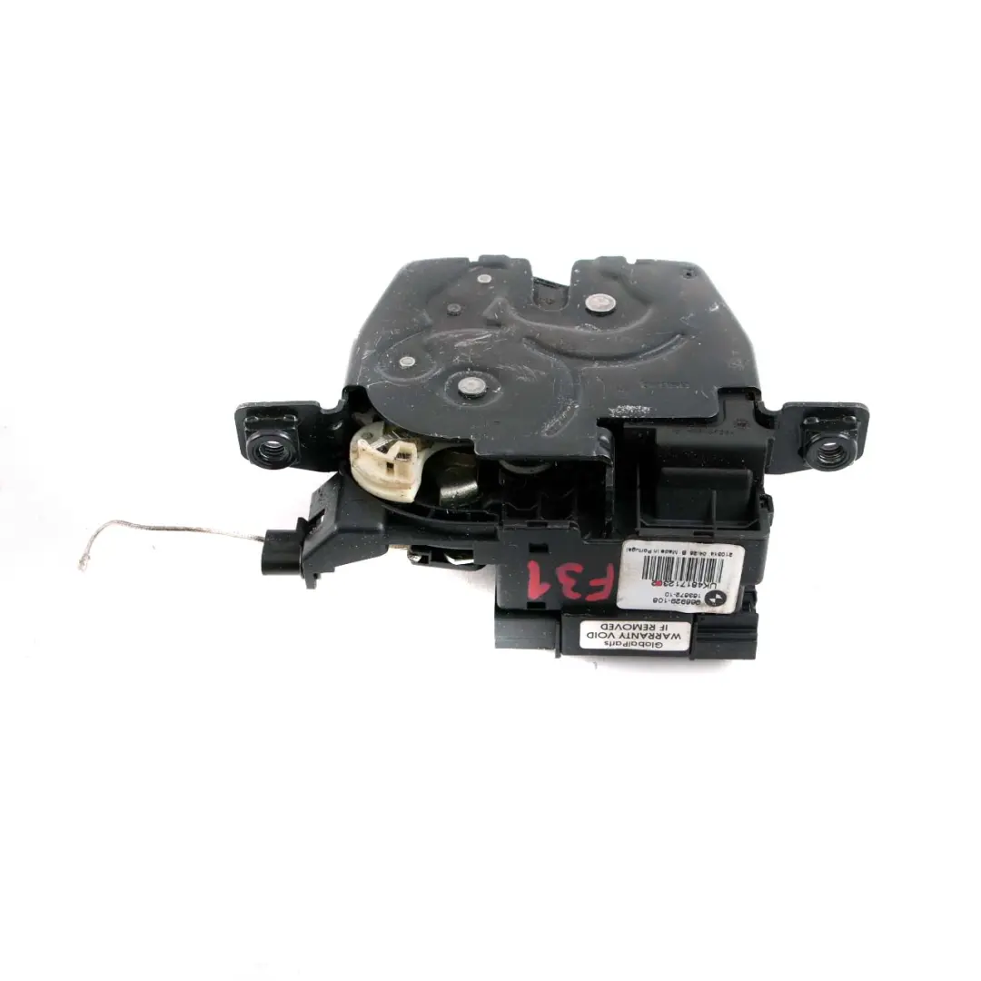 Kofferraumdeckelverriegelung Oben Hinten Kofferraumverschluss für BMW F31 mit Teilenummer 4817123 BMW F31 Kofferraumdeckelverriegelung Oben Hinten Kofferraumverschluss - SKU 4817123 - Teilenummer 4817123