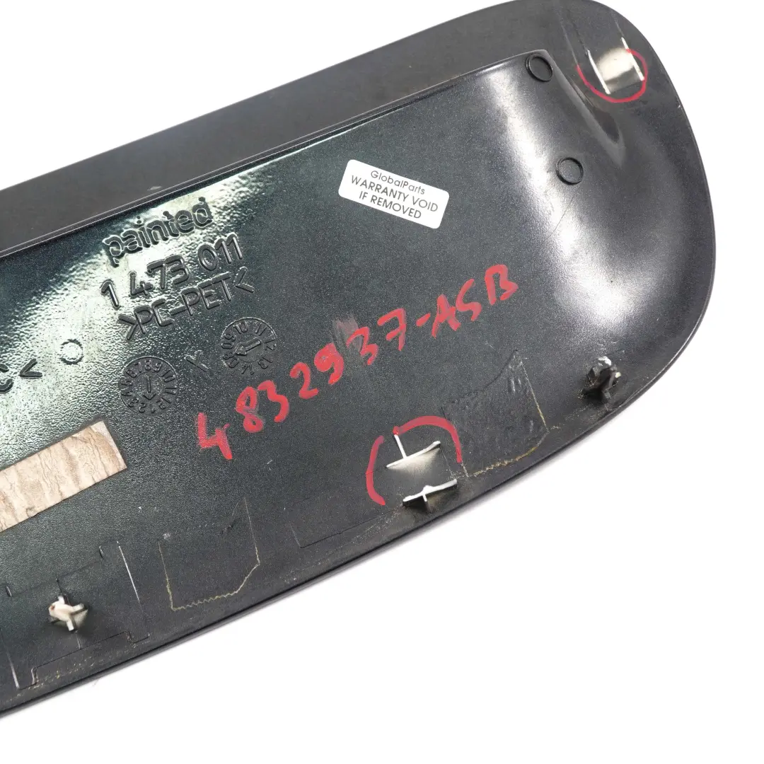 Mini Cooper S R52 R53 Lufteinlass Gitter Motorhaube Frontklappe Astro Black A25 - SKU 4832937-ASB - Teilenummer 4832937